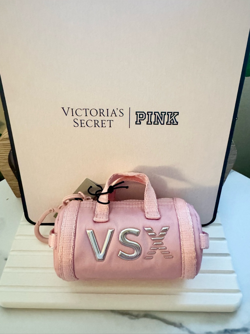 Victoria's Secret Pink Mini VSX Barrel Bag